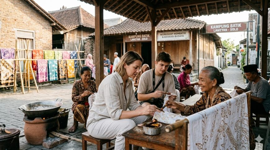 menjelajah Kampung Batik: wisata sambil belajar budaya lokal