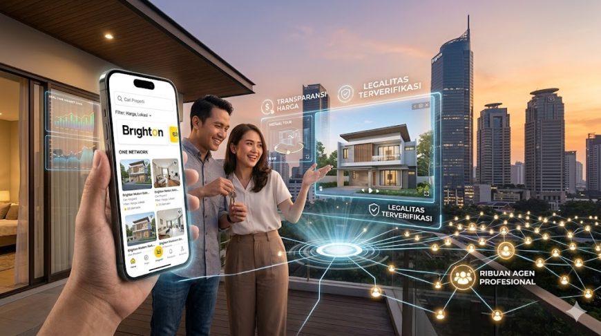 cara cepat jual beli rumah lewat aplikasi Brighton