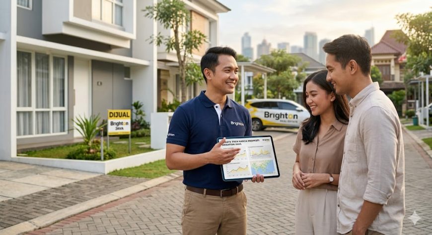 update tren harga properti di wilayah operasional Brighton Java
