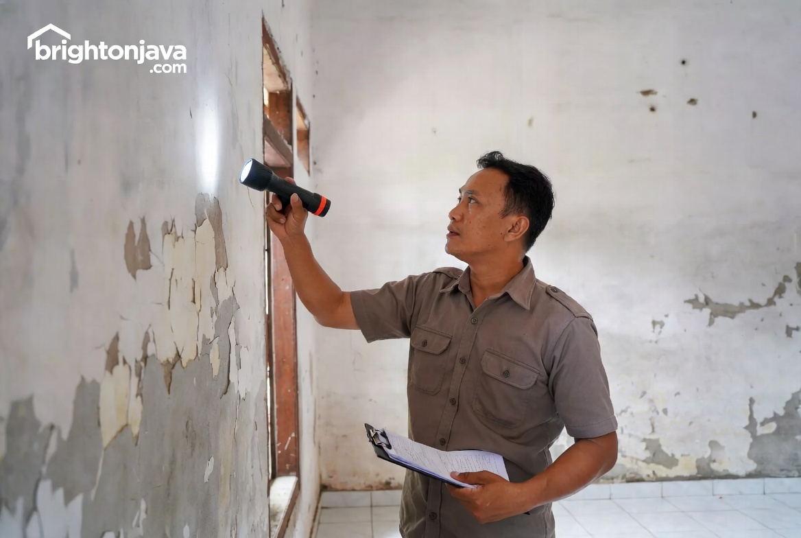 Cara menilai kondisi bangunan rumah bekas