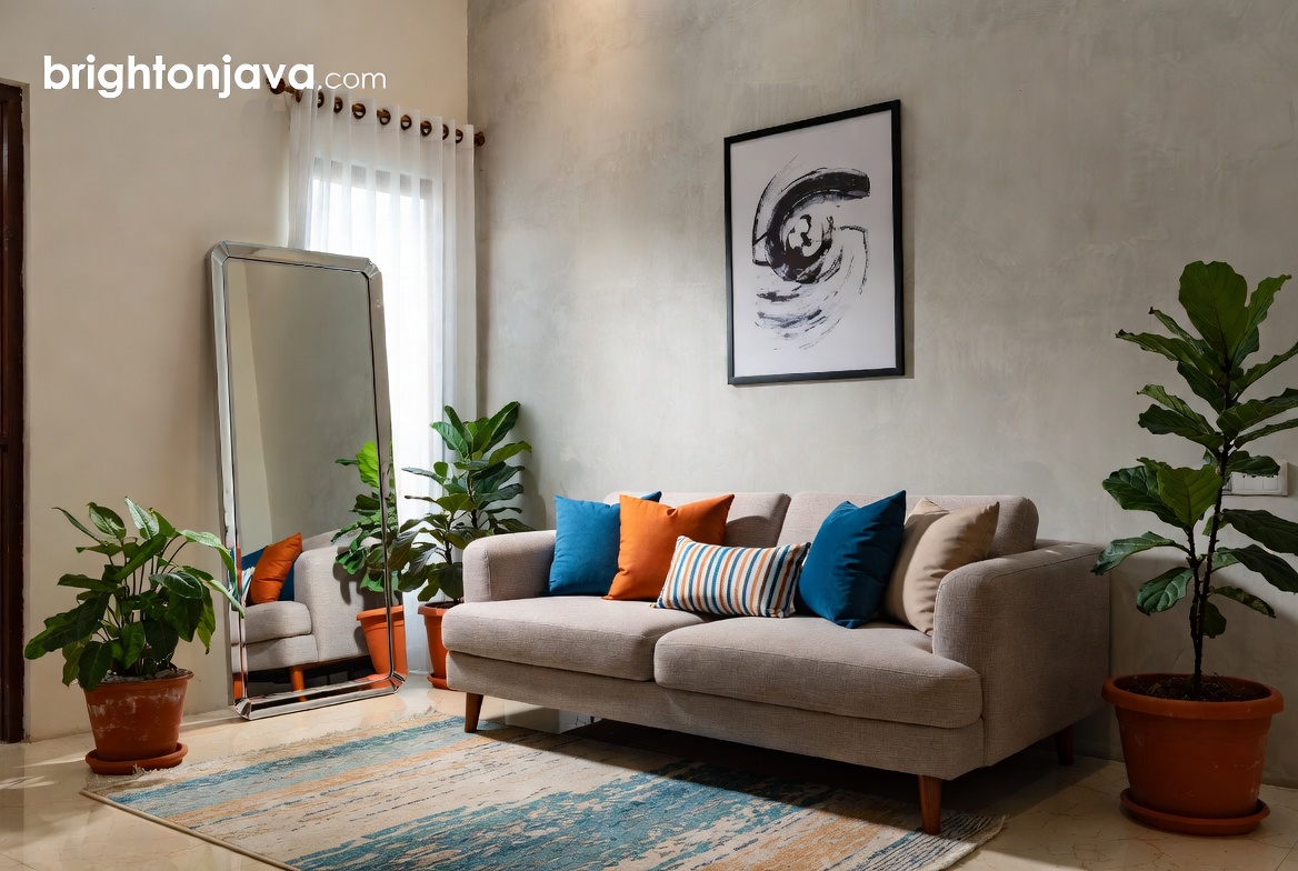 5 Cara Mengubah Tampilan Ruang Tamu Tanpa Bongkar Dinding